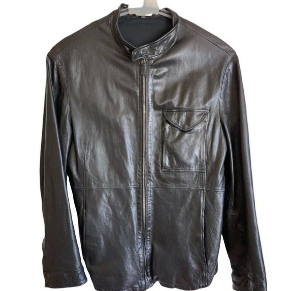 Giorgio Armani Other - Giorgio Armani Borgo Jacket Size 56 Lamb Leather